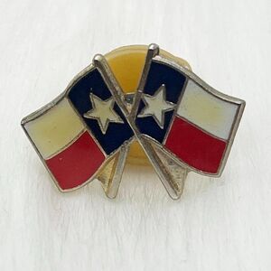 🔮 5/$25 Vintage Texas Flag Pin‎